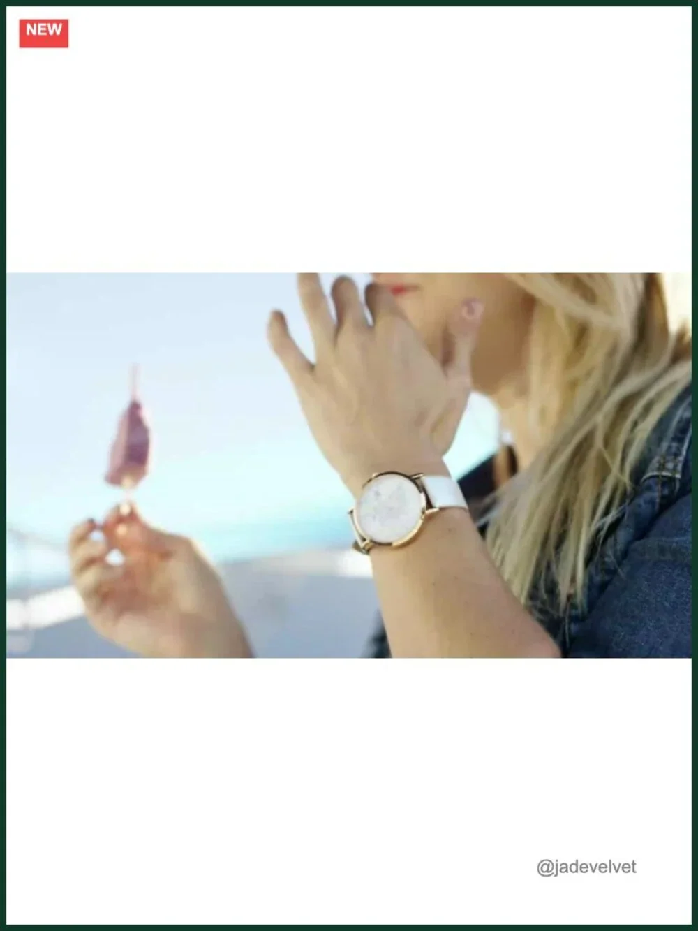 Large Face Roman Numeral Womens Watch - Interchangeable Band 38mm